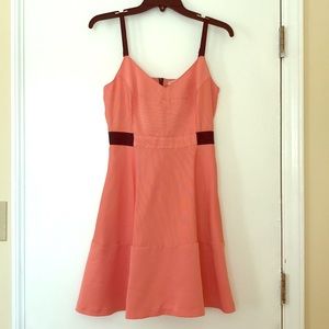 Peach Rachel Roy dress with pockets
